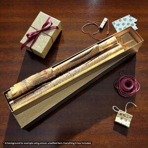 Vintage Egyptian Theme Wrapping Paper and Tissue Paper Set w/ Box and Gift Tags